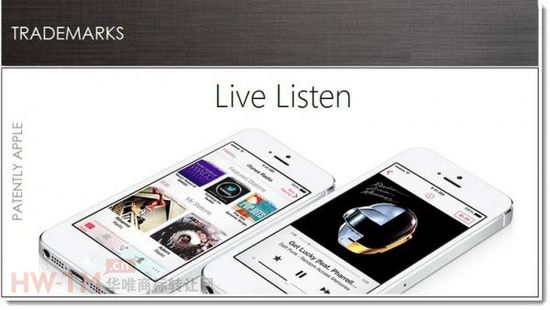 苹果获Live Listen商标