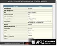 Apple Lightning注册商标