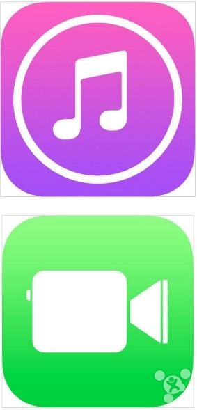 iOS 7 iTunes应用图标