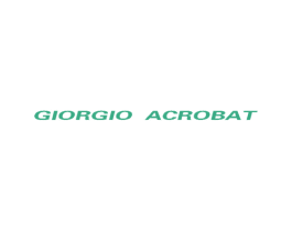 GIORGIO ACROBAT