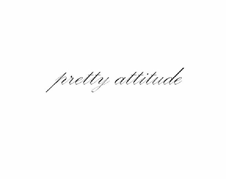 PRETTY ATTITUDE