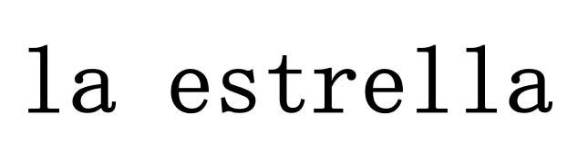 LA ESTRELLA