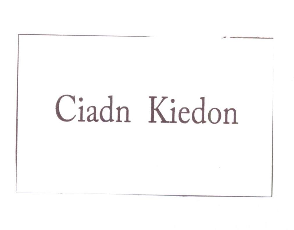 CIADN KIEDON