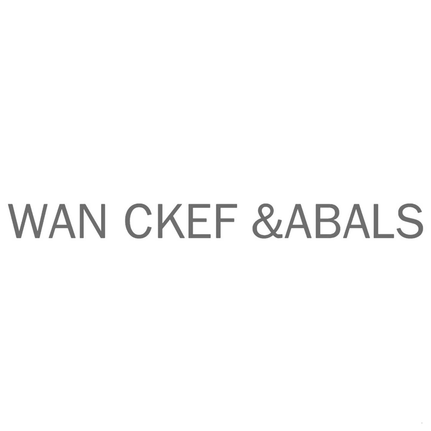 WAN CKEF&ABALS