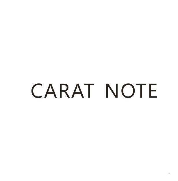 CARAT NOTE