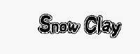 SNOW CLAY