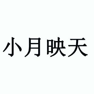 小月映天
