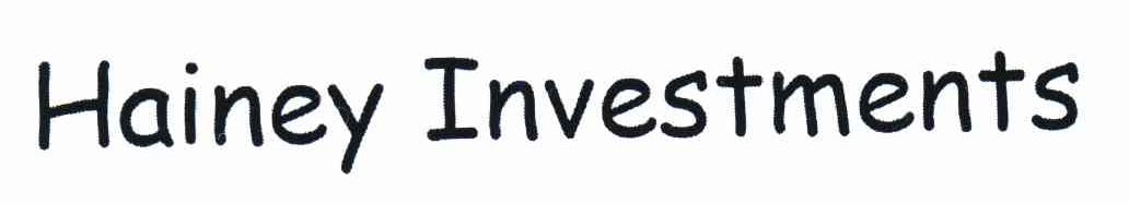 HAINEY INVESTMENTS