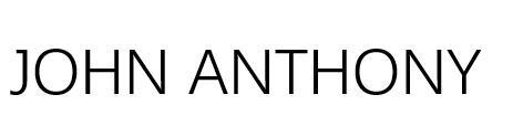 JOHN ANTHONY