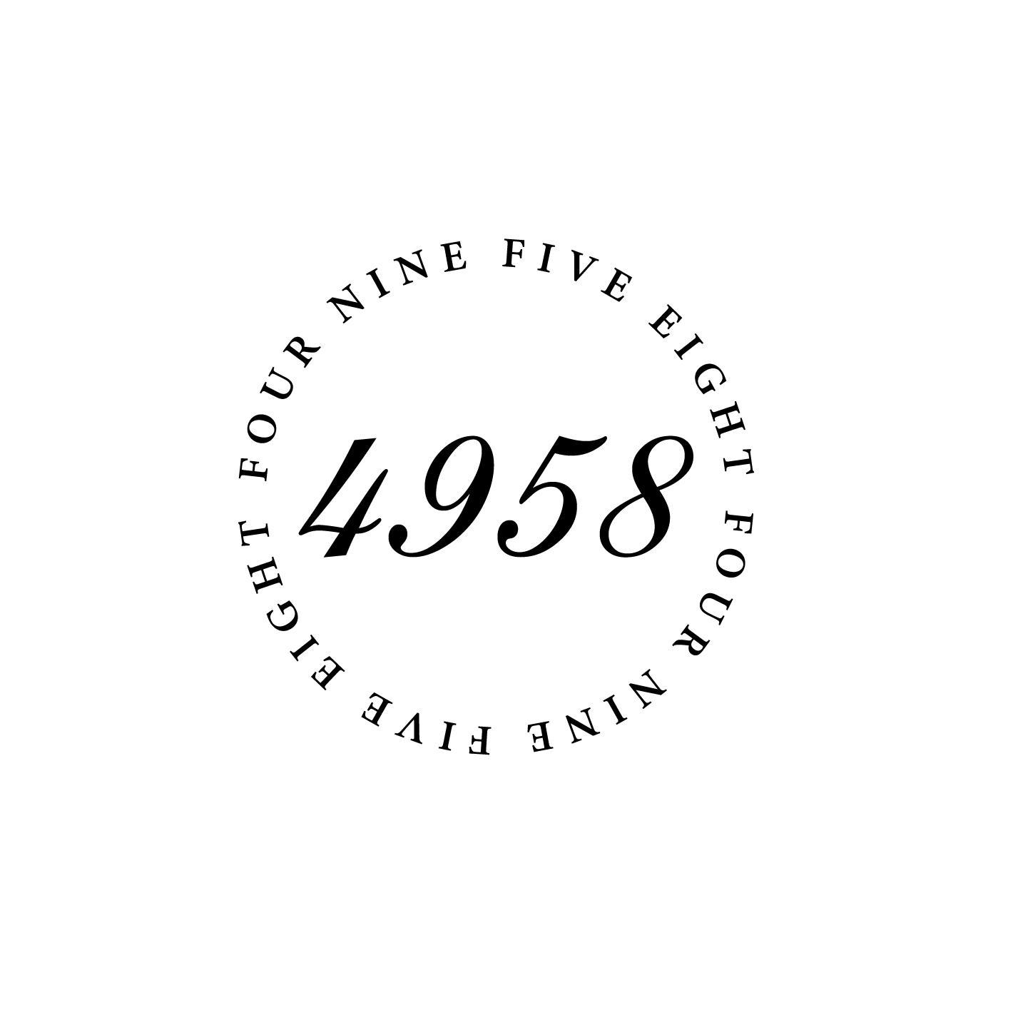 4958 FOUR NINE FIVE EIGHT
