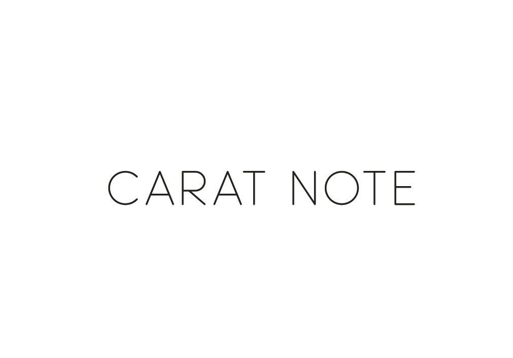 CARAT NOTE