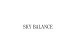 SKY BALANCE