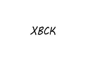 XBCK