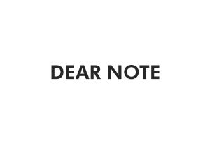 DEAR NOTE