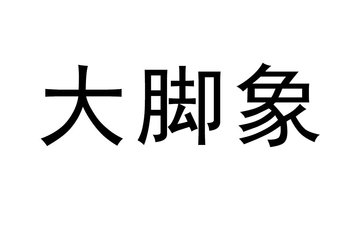 大脚象