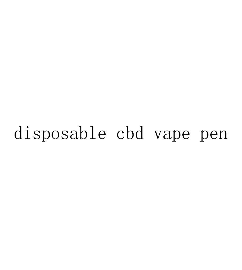 DISPOSABLE CBD VAPE PEN