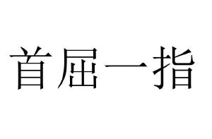 首屈一指