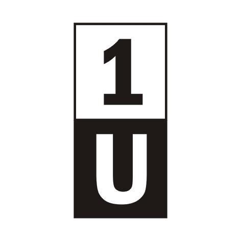 1 U