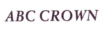 ABC CROWN