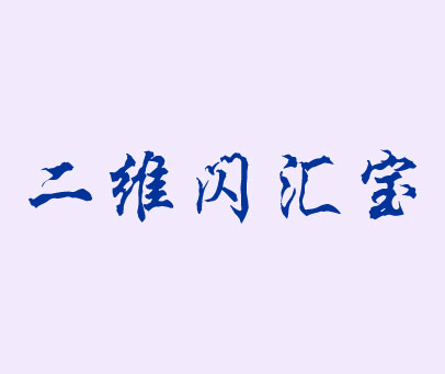 二维闪汇宝