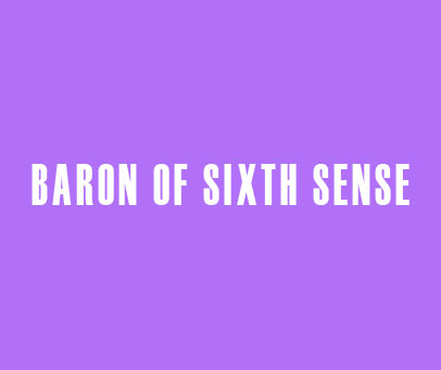 BARON OF SIXTH SENSE