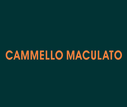 CAMMELLOMACULATO