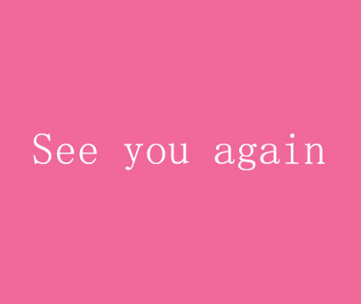 SEE YOU AGAIN
