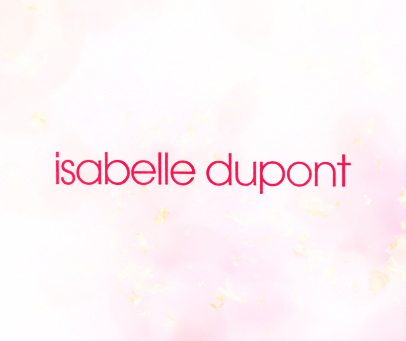 ISABELLE DUPONT