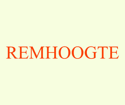 REMHOOGTE