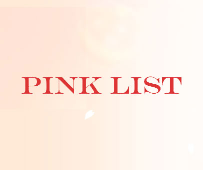 PINK LIST