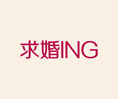 求婚 ING