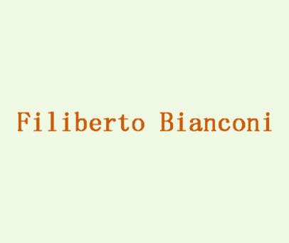 FILIBERTO BIANCONI