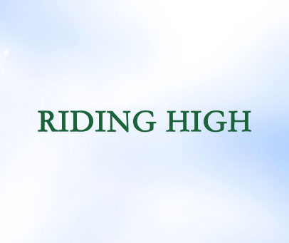 RIDING HIGH