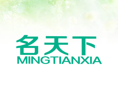 名天下
