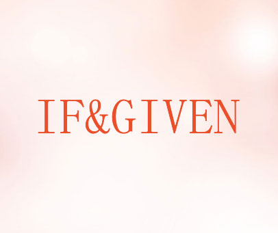 IF&GIVEN