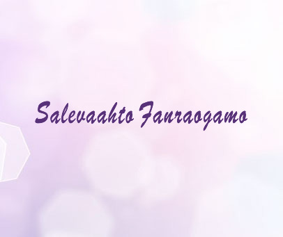 SALEVAAHTO FANRAOGAMO