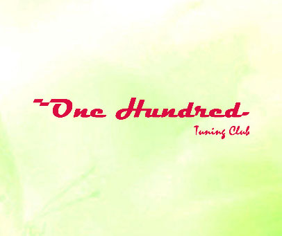 ONE DFUNDNED TURNING CLUB