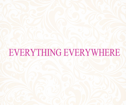 EVERYTHING EVERYWHERE