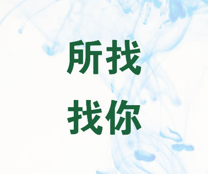 找你所找