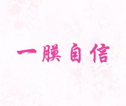 一膜自信