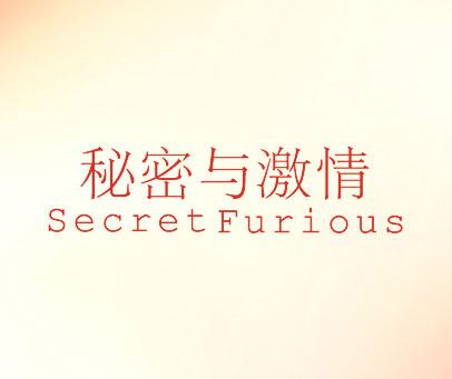 秘密与激情 SECRET FURIOUS