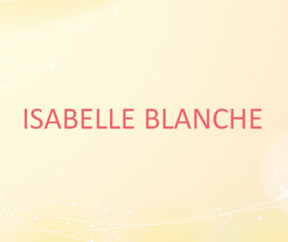 ISABELLE BLANCHE