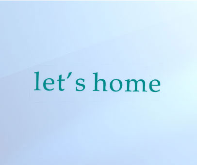LET\'S HOME