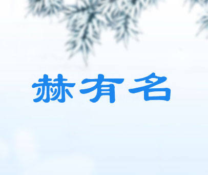 赫有名