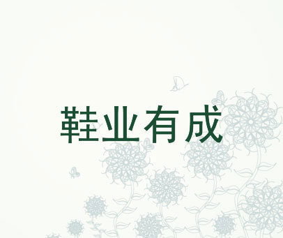鞋业有成