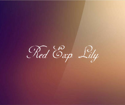 RED EXP LILY