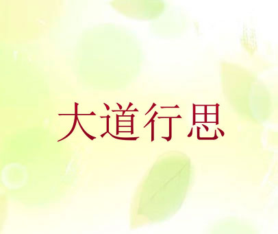 大道行思
