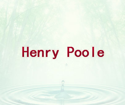 HENRY POOLE