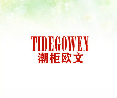 潮柜欧文 TIDEGOWEN