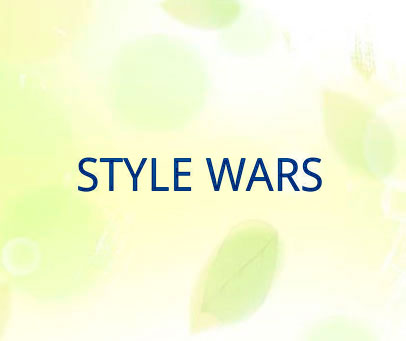 STYLE WARS